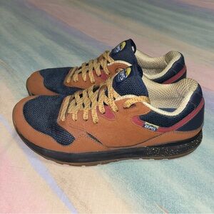 Lems Trailhead Shoes Men's Size 11 D Brown Blue Sequoia Trail Hiking Outdoor